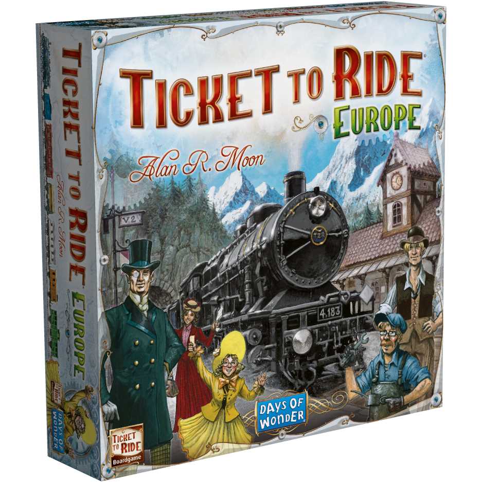 Družabna igra Ticket to Ride Europe